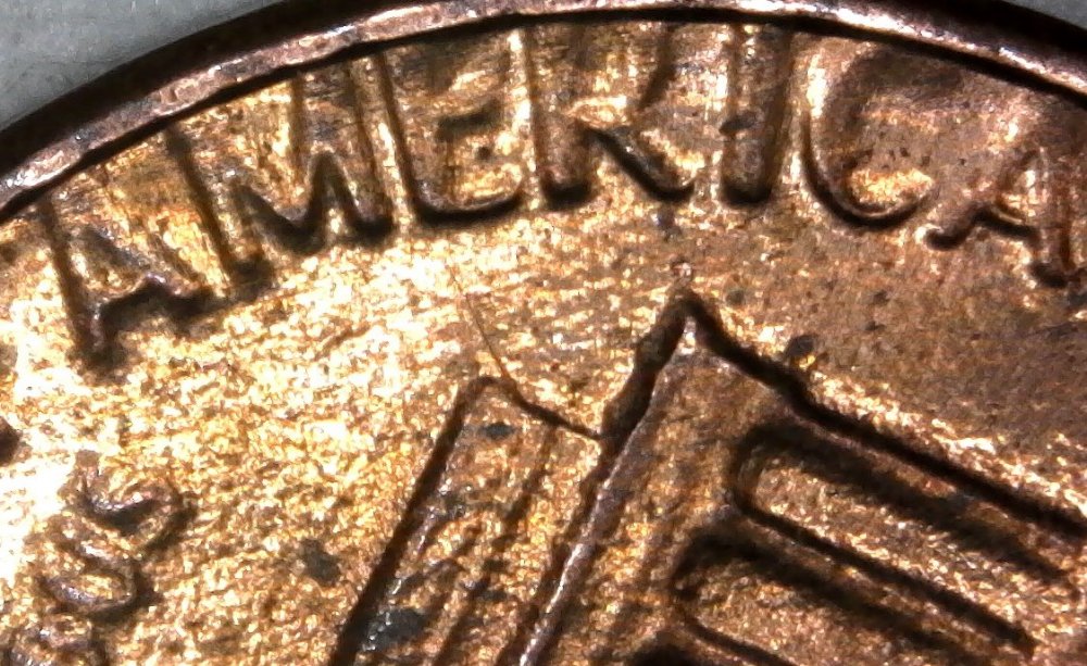 1982-P-Lincoln-Memorial-Cent-With-Peripheral-Die-Expansion-And-Erosion